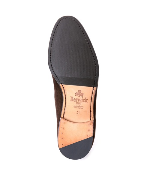 Berwick1707(バーウィック)の「Berwick バーウィック タッセル ローファー D4951 スパイゴム ソール(ローファー・メンズ・ブラック/ダークブラウン・40/39/41/42/43/44)」の4枚目の写真