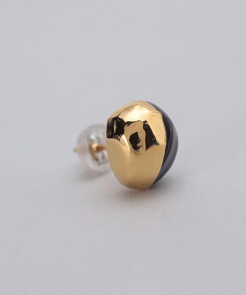 Preek（プリーク）の「＜PREEK＞ONYX EARRING/ピアス（ピアス（片耳用 