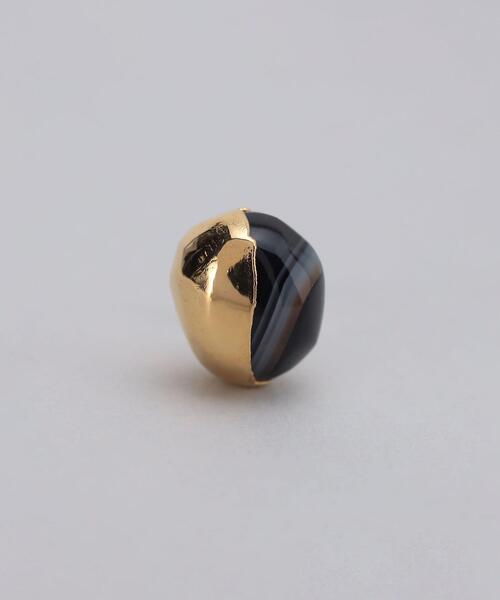 Preek（プリーク）の「＜PREEK＞ONYX EARRING/ピアス（ピアス（片耳用 
