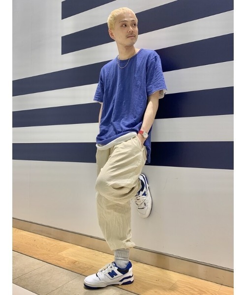 GAP（ギャップ）の「リネンブレンド ペーパーバッグパンツ（その他パンツ・メンズ・ブルー系その他/ネイビー/ベージュ系その他/ベージュ・XXS/XS/XL/L/M/S）」の12枚目の写真