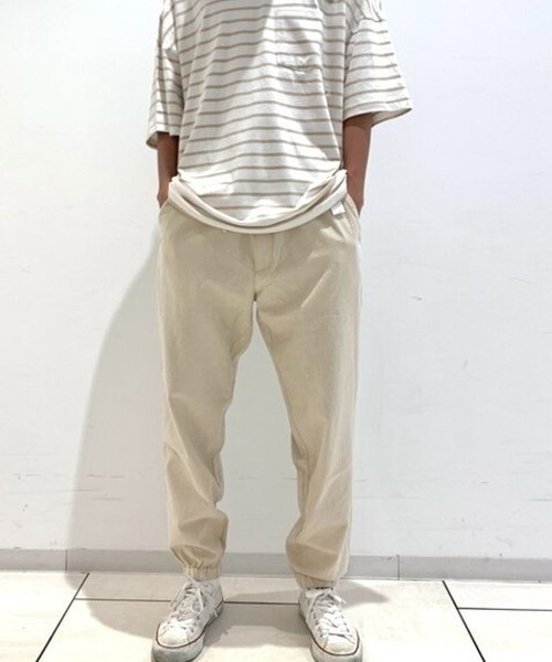 GAP（ギャップ）の「リネンブレンド ペーパーバッグパンツ（その他パンツ・メンズ・ブルー系その他/ネイビー/ベージュ系その他/ベージュ・XXS/XS/XL/L/M/S）」の9枚目の写真