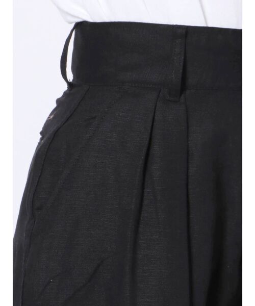 Ungrid（アングリッド）の「ハイウエストボリュームテーパードパンツ（その他パンツ・レディース・ブラック/アイボリー・SMALL/MEDIUM）」の7枚目の写真