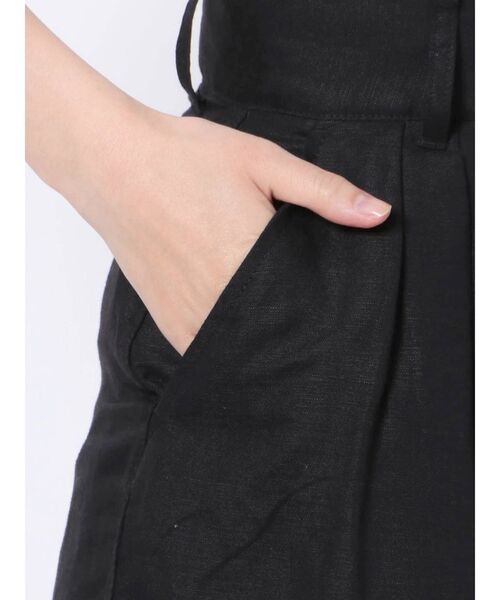 Ungrid（アングリッド）の「ハイウエストボリュームテーパードパンツ（その他パンツ・レディース・ブラック/アイボリー・SMALL/MEDIUM）」の9枚目の写真