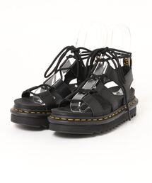 Dr. Martens | 《Dr.Martens》ZEBRILUS NARTILLA BLACK HYDRO LEATHER(サンダル)