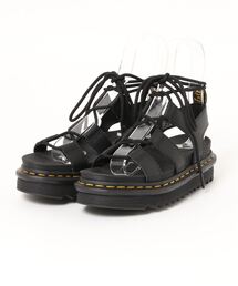 《Dr.Martens》ZEBRILUS NARTILLA BLACK HYDRO LEATHER