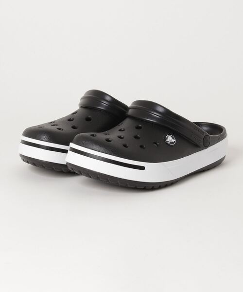 crocs(クロックス)の「クロックス crocs Crocband II Blk/Blk(サンダル・メンズ・ブラック・23.0cm/25.0cm/26.0cm/27.0cm/24.0cm/28.0cm/29.0cm/22.0cm)」の1枚目の写真