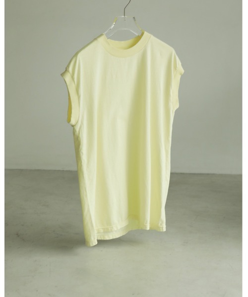 TODAYFUL（トゥデイフル）の「ウォッシュドコットンタンクトップ（タンクトップ・レディース・パープル/クリーム/キナリ・FREE）」の11枚目の写真