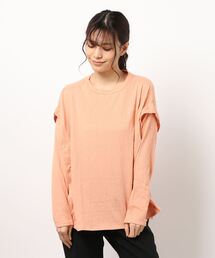 Green　Parks | ワッシャーカットプルオーバー＊＊(Tシャツ/カットソー)