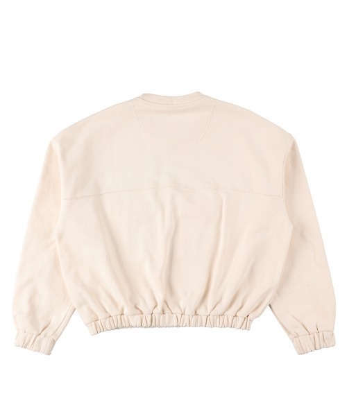 PIPING HOT FUTURE（パイピングホットフューチャー）の「LS OVERSIZE CARGO POCKET CREW SWEATSHIRT（スウェット・レディース・シャンパン・XS/S/L/M）」の2枚目の写真