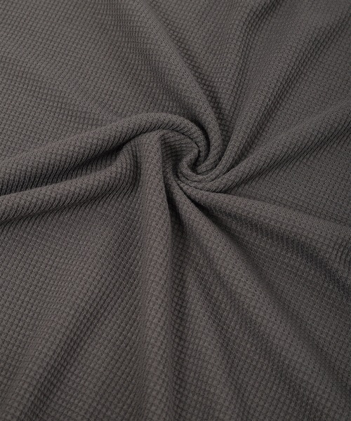 fifth（フィフス）の「バイカラーステッチワッフルワンピース（ワンピース・レディース・ホワイト/グレー/モカ・MEDIUM）」の4枚目の写真