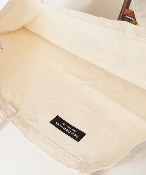 68&brothers(シックスティエイトアンドブラザーズ)の「Tote Bag "Graffiti issue by NOVOL"(トートバッグ・メンズ・ナチュラル・FREE)」の8枚目の写真