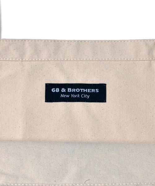 68&brothers(シックスティエイトアンドブラザーズ)の「Tote Bag "Graffiti issue by NOVOL"(トートバッグ・メンズ・ナチュラル・FREE)」の2枚目の写真