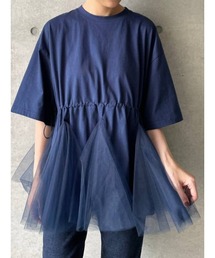 BEARDSLEY | 【ZOZO限定】ダブルチュールTシャツ(Tシャツ/カットソー)