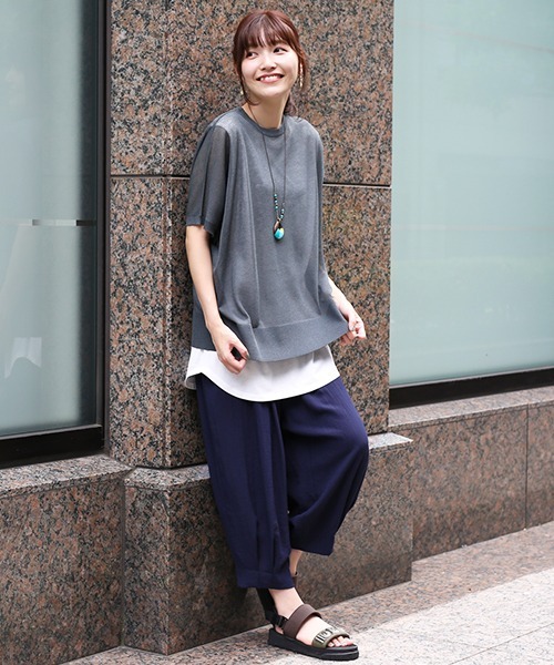 チチカカ（チチカカ）の「ドロップウッドポイントカラーネックレス（ネックレス・レディース・ナチュラル/ブルー/オレンジ・FREE）」の15枚目の写真