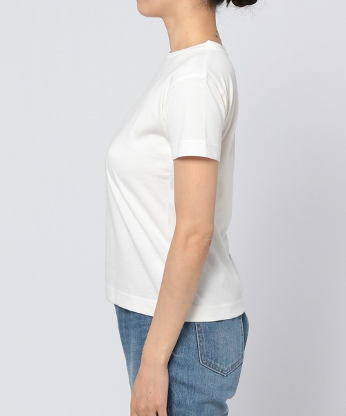 GLOBAL WORK（グローバルワーク）の「リラックス美人スタンダードＴ/948718（Tシャツ/カットソー・レディース・ホワイト/ブラック/ダークブラウン/パープル系その他4・LARGE/MEDIUM）」の10枚目の写真