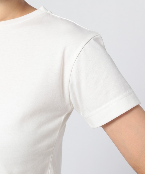 GLOBAL WORK（グローバルワーク）の「リラックス美人スタンダードＴ/948718（Tシャツ/カットソー・レディース・ホワイト/ブラック/ダークブラウン/パープル系その他4・LARGE/MEDIUM）」の13枚目の写真