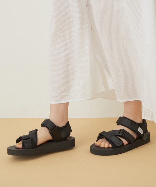suicoke(スイコック)の「【SUICOKE】KISEE-V(サンダル・レディース・ベージュ/ブラック・25/23/24)」の8枚目の写真