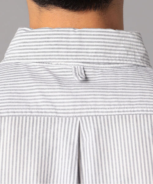 GLOSTER（グロスター）の「【GEVACO/ゲバコ】丸えり プルオーバーシャツ #GV131M02（シャツ/ブラウス・メンズ・ホワイト/ブルー系その他7・40/38/42）」の7枚目の写真