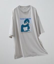 JUNRED | レトロプリントTEE(Tシャツ/カットソー)