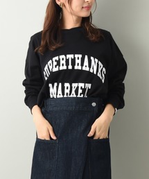 【SUPERTHANKS】COLLEGE LOGO LONG SLEEVE BID T-SHIRT