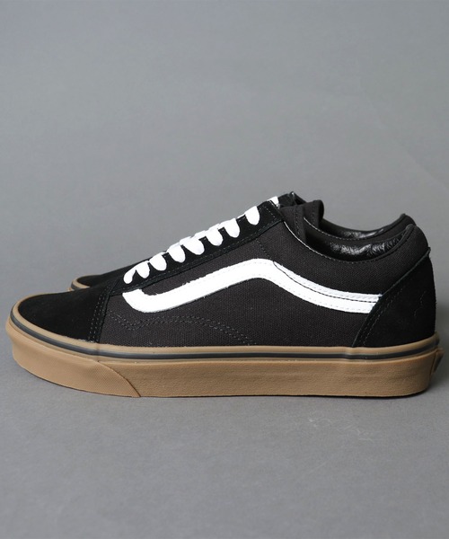 VANS（バンズ）の「【 VANS / ヴァンズ 】 OLD SKOOL GUM SOLE / オールドスクール ガムソール（スニーカー・メンズ・ブラック・6/8/10/9/7/7h/8h/9h/6h/5h）」の9枚目の写真
