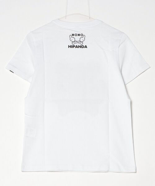 HIPANDA(ハイパンダ)の「HIPANDA ハイパンダ レディース F××K風ドクロモチーフ スパンコール刺繍 半袖Tシャツ(Tシャツ/カットソー・レディース・ホワイト/ブラック・X-LARGE/MEDIUM/LARGE/SMALL)」の11枚目の写真