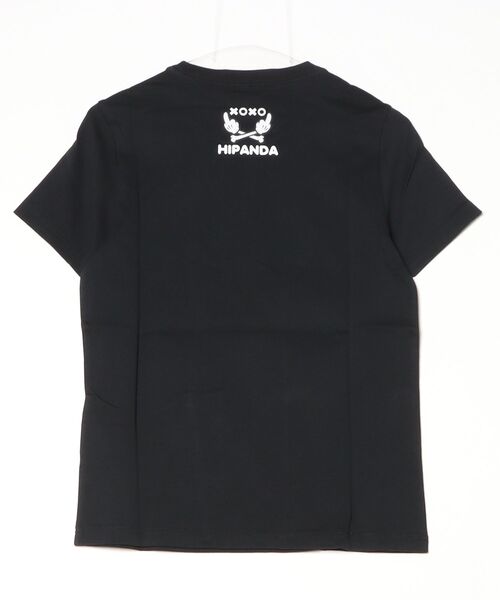 HIPANDA(ハイパンダ)の「HIPANDA ハイパンダ レディース F××K風ドクロモチーフ スパンコール刺繍 半袖Tシャツ(Tシャツ/カットソー・レディース・ホワイト/ブラック・X-LARGE/MEDIUM/LARGE/SMALL)」の10枚目の写真