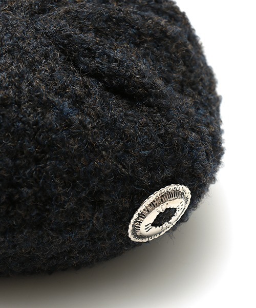 チチカカ（チチカカ）の「ブークレニットベレー（ハンチング/ベレー帽・レディース・ベージュ/パープル/ブラック・FREE）」の12枚目の写真