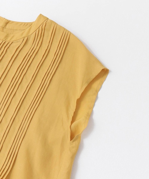 URBAN RESEARCH（アーバンリサーチ）の「ピンタックフレンチスリーブブラウス（シャツ/ブラウス・レディース・ブラック/イエロー/オフホワイト・FREE）」の22枚目の写真