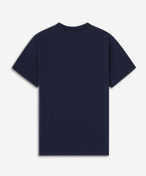 Maison Kitsune（メゾンキツネ）の「TEE-SHIRT TRICOLOR FOX PATCH（Tシャツ/カットソー・メンズ・ホワイト/ブラック/ネイビー系/ブラック系その他・M/L/S/XL/XS）」の17枚目の写真