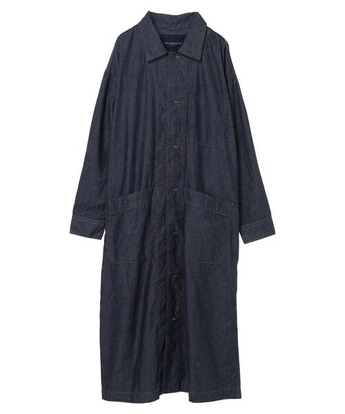 CRAFT STANDARD BOUTIQUE（クラフトスタンダードブティック）の「ショップコート　＊◇（ステンカラーコート・レディース・ベージュ/カーキ/ダークインディゴブルー・FREE）」の16枚目の写真