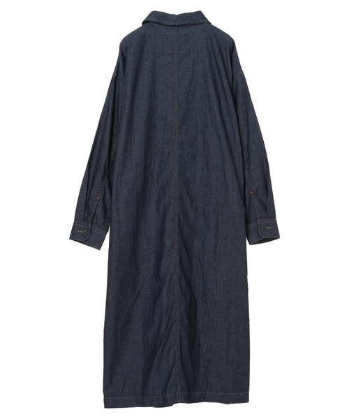 CRAFT STANDARD BOUTIQUE（クラフトスタンダードブティック）の「ショップコート　＊◇（ステンカラーコート・レディース・ベージュ/カーキ/ダークインディゴブルー・FREE）」の15枚目の写真