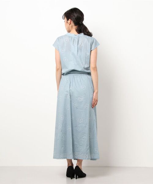 INGEBORG ミント 半袖ロングワンピース INGEBORG ミント 半袖ロングワンピース INGEBORG ミント 半袖