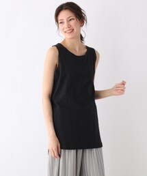 SHOO・LA・RUE | 【S-LL】裾カーブタンクトップ(タンクトップ)