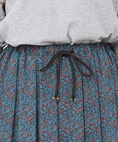 チチカカ(チチカカ)の「アースボタニカルスカート(スカート・レディース・ブラウン/ブルー/カーキ・FREE)」の13枚目の写真