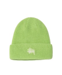 stuusy ビーニー　緑 STUSSY ステューシー ニット帽 Beanie ビーニー ニット 帽子