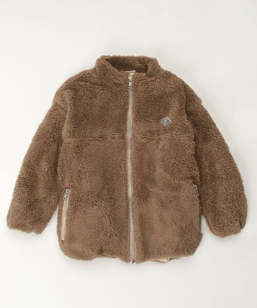 jeans-b 2nd（ジーンズベーセカンド）の「Jeans-b 2nd/ジーンズベーセカンド ボアブルゾン（ブルゾン・キッズ・カーキ/ベージュ/ブラウン・120cm/140cm/150cm/130cm/160cm）」の7枚目の写真