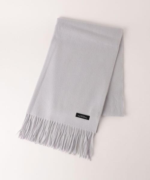 green label relaxing（グリーンレーベルリラクシング）の「ウール 無地 ストール（ストール/ショール・レディース・ライトブルー/ベージュ/オフホワイト/ピンク/ライム/イエロー/モカ・FREE）」の9枚目の写真