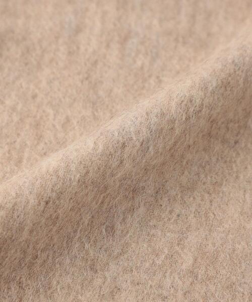 green label relaxing（グリーンレーベルリラクシング）の「ウール 無地 ストール（ストール/ショール・レディース・ライトブルー/ベージュ/オフホワイト/ピンク/ライム/イエロー/モカ・FREE）」の15枚目の写真