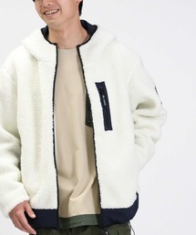 【CAMP7】ボアフードジャケット