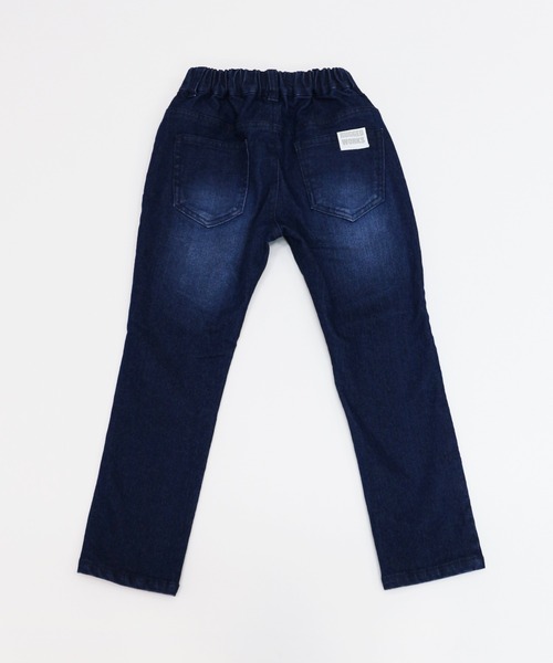 RUGGEDWORKS(ラゲッドワークス)の「スリムストレートストレッチ裏起毛デニムパンツ(デニムパンツ・キッズ・ネイビー/ブルー・90/100/110/120/130/140/150)」の10枚目の写真