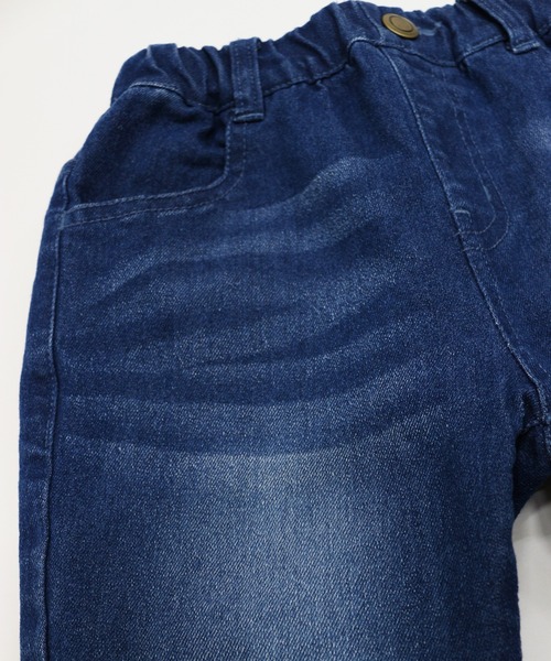 RUGGEDWORKS(ラゲッドワークス)の「スリムストレートストレッチ裏起毛デニムパンツ(デニムパンツ・キッズ・ネイビー/ブルー・90/100/110/120/130/140/150)」の12枚目の写真