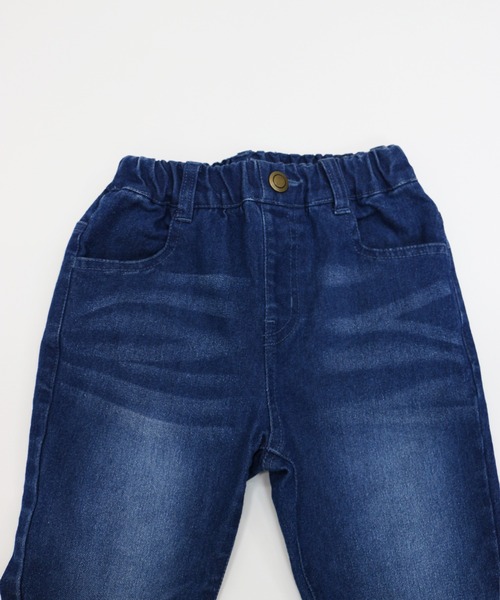 RUGGEDWORKS(ラゲッドワークス)の「スリムストレートストレッチ裏起毛デニムパンツ(デニムパンツ・キッズ・ネイビー/ブルー・90/100/110/120/130/140/150)」の13枚目の写真