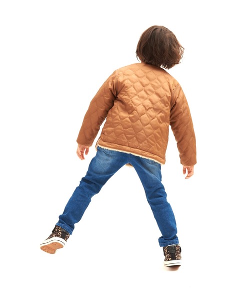RUGGEDWORKS(ラゲッドワークス)の「スリムストレートストレッチ裏起毛デニムパンツ(デニムパンツ・キッズ・ネイビー/ブルー・90/100/110/120/130/140/150)」の6枚目の写真