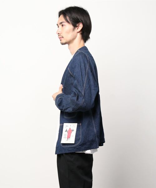 CAL O LINE(キャルオーライン)の「CAL O LINE ENGINEERS JACKET (キャロライン エンジニアジャケット)(ブルー)(Men's)(CL162-047)(デニムジャケット・メンズ・ブルー・M/L)」の3枚目の写真