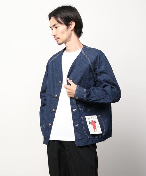 CAL O LINE(キャルオーライン)の「CAL O LINE ENGINEERS JACKET (キャロライン エンジニアジャケット)(ブルー)(Men's)(CL162-047)(デニムジャケット・メンズ・ブルー・M/L)」の14枚目の写真