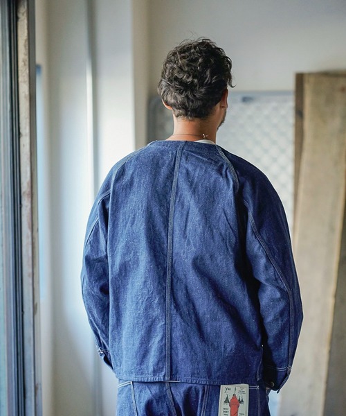 CAL O LINE(キャルオーライン)の「CAL O LINE ENGINEERS JACKET (キャロライン エンジニアジャケット)(ブルー)(Men's)(CL162-047)(デニムジャケット・メンズ・ブルー・M/L)」の8枚目の写真