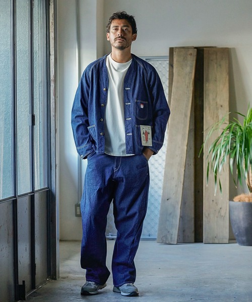 CAL O LINE(キャルオーライン)の「CAL O LINE ENGINEERS JACKET (キャロライン エンジニアジャケット)(ブルー)(Men's)(CL162-047)(デニムジャケット・メンズ・ブルー・M/L)」の9枚目の写真