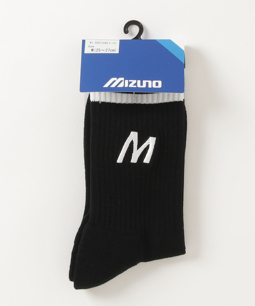 MIZUNO SPORTS STYLE（ミズノスポーツスタイル）の「M-LINE　ソックス　[ユニセックス]（ソックス/靴下・メンズ・ホワイト/ブラック・M）」の6枚目の写真