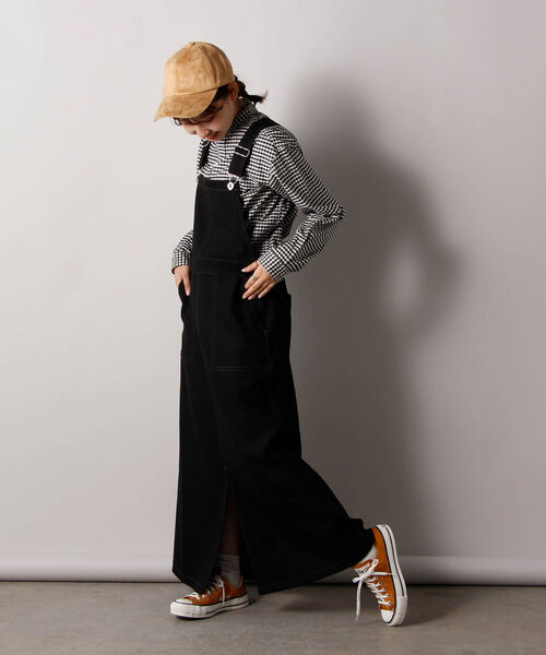 fredy repit（フレディレピ）の「ウール調ツイード ジャンスカ（ジャンパースカート・レディース・ベージュ/ブラック・38）」の7枚目の写真